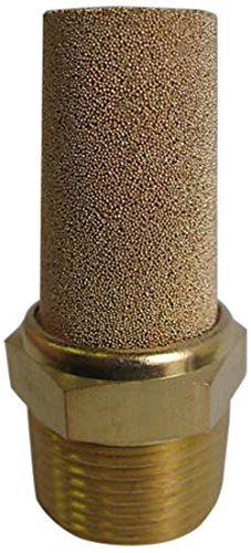 Pneumatic Muffler Filter Sintered Bronze 3 8 Npt By Mettleair