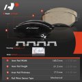 A-premium Front And Rear Ceramic Disc Brake Pads Set Compatible With Select Chevy Cadillac Buick Oldsmobile Pontiac Models