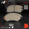 A-premium Front And Rear Ceramic Disc Brake Pads Set Compatible With Select Chevy Cadillac Buick Oldsmobile Pontiac Models