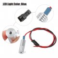 Acropix 3mm 0 12 12v 2wa Led Aluminum Light Source Illuminator For Car Diy Blue Pack Of 1