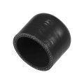 1 Pcs 30mm Length 40mm 57 Id Black Car Silicone Rubber Hose End Cap Reinforced Blanking For Bypass Tube Universal 