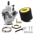 Nibbi Motorcycle Carburetor Pe19mm Flange For 100cc-125cc With Carb Jets Dirt Bike Pit Atv Go Karts Moped Scooter 2 4 Stroke