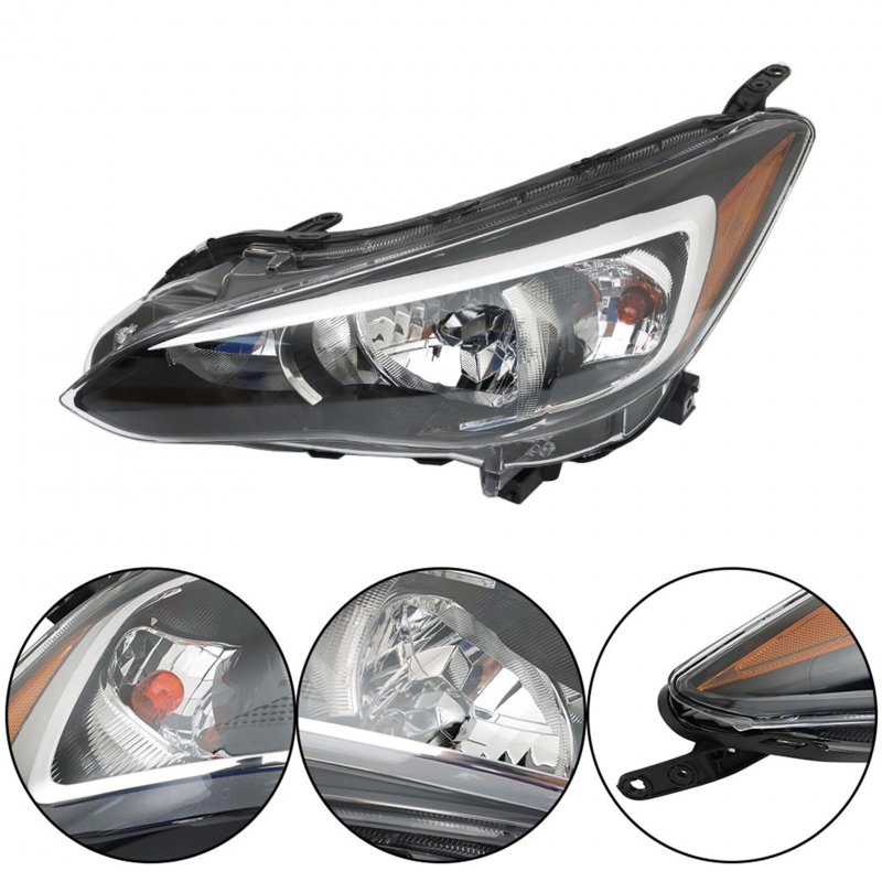 Left Headlight Assembly Replacement For 2017 2018 Impreza Crosstrek Driver Side Front Lamp 84001fl01a 84001fl01b Su2502160