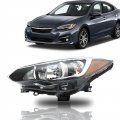 Left Headlight Assembly Replacement For 2017 2018 Impreza Crosstrek Driver Side Front Lamp 84001fl01a 84001fl01b Su2502160