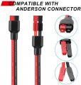 Extension Cable 20ft 6m Battery Charger Adapter 45a Anderson Connector For Gz Yeti G500 Explorer 1000 Solar Generator Power