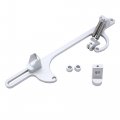 Throttle Cable Bracket Billet Aluminum For Holley 4150 4160 Series Silver 