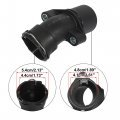 X Autohaux Engine Coolant Housing 2712001256 For Mercedes-benz C230 2003 2004 2005 Plastic Black