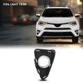 Fog Light Bezel Lamp Trim With Chrome Right Passenger Side For Toyota Rav4 2016 2018 Part Number 520300r030 To1039192