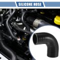 X Autohaux 1 Pcs 51mm 2 01 Id 90mm 3 54 Length 90 Degrees Black Car Silicone Hose Coolant Universaautohaux 1 Pcs 51mm 2 01 Id