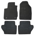Velour Floor Mats For Ford Fiesta 2011 2019 Custom Fit Set Of 4 Car With Anti Slip Rubber Backing Waterproof And Dustproof 