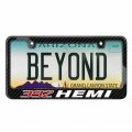 Ipick Image Made For Hemi 392 Black Real 3k Carbon Fiber Glossy Finish License Plate Frame