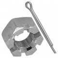 Caltric Rear Wheel Castle Nut With Pin Compatible Suzuki Quadracer 250 Lt250r 1985 1986 1987 1988 1989 1990