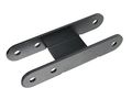Rocktrix Rear Leveling Kit For 1982-2005 Chevrolet S-10 4wd Gmc S-15 Adjustable 2 To 3 Lift Cold Forged Steel Shackle 
