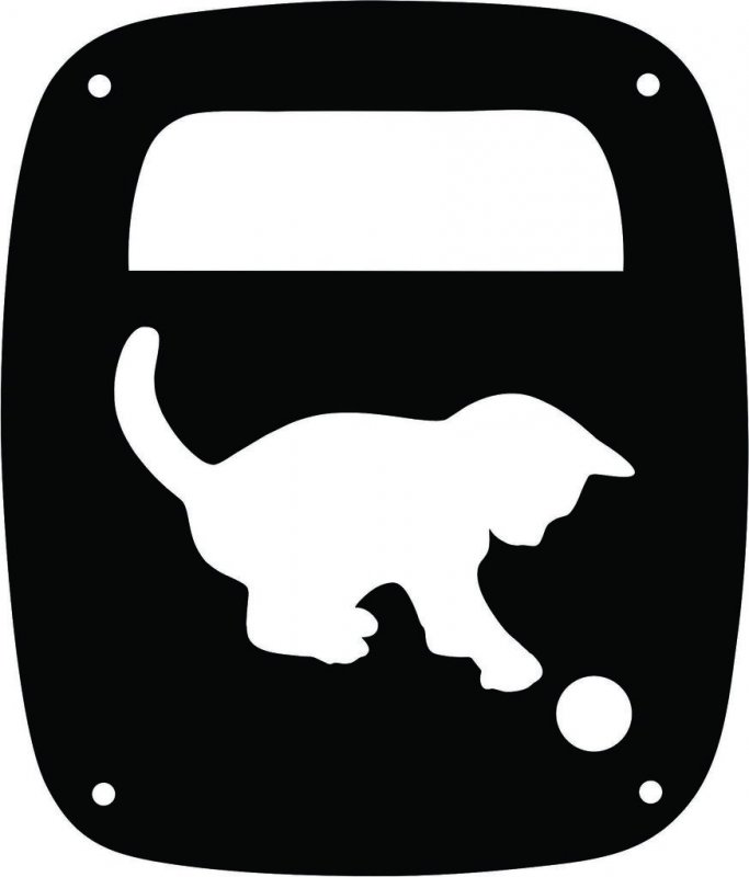Jeeptails Kitten Tail Lamp Light Covers For Jeep Wrangler Tj And Yj Black Set Of 2