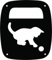Jeeptails Kitten Tail Lamp Light Covers For Jeep Wrangler Tj And Yj Black Set Of 2 