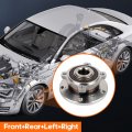 Premium 512573 Wheel Bearing And Hub Assembly Fit 5 Lugs W Abs For Mini Cooper Countryman 2011-2016 Front Rear Awd Paceman