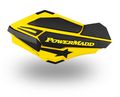 34406 Sentinel Handguard Yellow Black Durable Two Piece Plastic Pair For Powersports Vehicles 