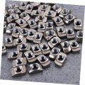 Healvian 100 Pcs Tee Sliding Nuts For Wood Screws Fastener Slot Slide In T Nut European Extrusions
