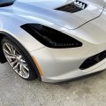 Slickmod Precut Vinyl Smoke Tint For 2014-2019 Chevy Corvette C7 Headlight 1 20 Dark 