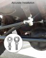 Upgrade 1 2a Heim Joints Rod End Kit With Jam Nuts Left And Right Hand Thread 5 Chromoly Panhard Bar Set