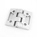 A15112300ux1352 Gate Aluminum Alloy Weld Able Door Butt Hinge Silver Tone 3pcs Pack Of 3 