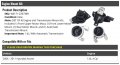 Engine Mount Kit 4 Piece Compatible With 2006-2011 Hyundai Accent 1 6l 4-cylinder Automatic Transmission