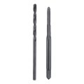 Tap And Drill Bit Set 2-56 Unc Straight Flute Thread Screw Taps 1 8mm Twist Bits Black Oxide Hss-6542 Tapping Threading Tool 