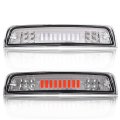Led Bar 3rd Brake Light For Dodge Ram 1500 2500 3500 2009-2017 High Mount Stop Rear Tail Cargo Lamps I Type Clear Lens Chrome 
