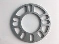 Nb-aero 1pc Aluminum Alloy Universal Wheel Spacers 5mm Thickness 4 Lug 4x98 4x100 4x108 4x114 3 