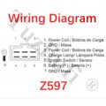 Tuzliufi Voltage Regulator Rectifier Compatible With Kubota Tractor B5200 B6200 B7200 B8200 B9200 F2000 F2100 G-5500s Kh007h
