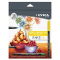 Lyra Aqua Dup Brush Painters Set Of 12 Pens Assorted Colors 