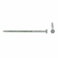 Prime-line Hex Lag Screws 1 4 In X 5 A307 Grade A Hot Dip Galvanized Steel 100 Pack