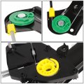 Factory Style Front Power Window Regulator Compatible With Bmw X3 04-10 Driver Left Side