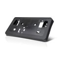 Front License Plate Bracket For Mazda 3 2004 2005 2006 4 Door Hatchback Plastic Replacement Ma1068102 And 615343380179 Black 
