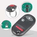 Keyless Entry Remote Control Car Key Fob Replacement For Honda Civic Ex Lx Dx 2002 To 2005 And Pilot 2003 2007 Nhvwb1u521