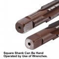 Uxcell Mt2 Morse Taper Reamer Coarse And Finish Set H8 Accuracy Alloy Tool Steel 6 Flutes Straight Shank Hand Cutter Milling