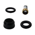 6pcs Fuel Injector Service Repair Kit O-rings Filters Seals Pintle Caps For 2000-2003 Chevrolet Malibu Base Sedan 4-door 3 1l
