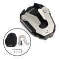 Topteng Motorcycle Kickstand Pad Side Stand Extension Fits For Tiger 900 Rally Pro 2021 850 Sport