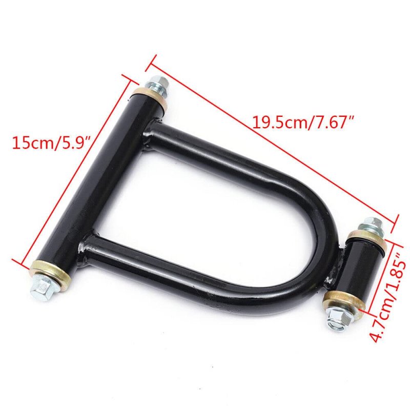 Loyalheartdy Go Kart Front Suspension Kit Swingarm Assembly Upper Lower Arm Steering Strut Knuckle Spindle Replacements For
