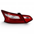 2-pieces Inner Outer Driver Side Oe-style Red Lens Left Tail Light Housing Lamp Assembly Replacement For 2016-2018 Nissan 