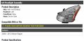 Left Driver Side Hid Headlight Assembly For 2008-2012 Nissan Rogue