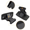Front Door Net Female Buckle Fastener Base Support For Polaris Ranger Xp 1000 900 Crew 2016 2020 2 Piece Set Plastic Black