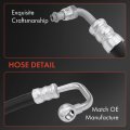 A-premium Power Steering Pressure Line Hose Assembly Compatible With Mercedes-benz E320 1995-1997 Pump To Gear