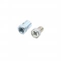 Uxcell 40pcs 7mm Thread Dia Motorcycle Brake Cable Wire Solderless Joint Screw