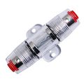 Conext Link Fhz1u10-5 1pc 4 8 Awg Agu Fuse Holder With 5pcs Fuses Zinc Die Cast Nickel Plated 10 Amp 