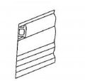 Black Vinyl Adjustable Width Bug Strip 1-3 4 Max 250 Ft Roll 