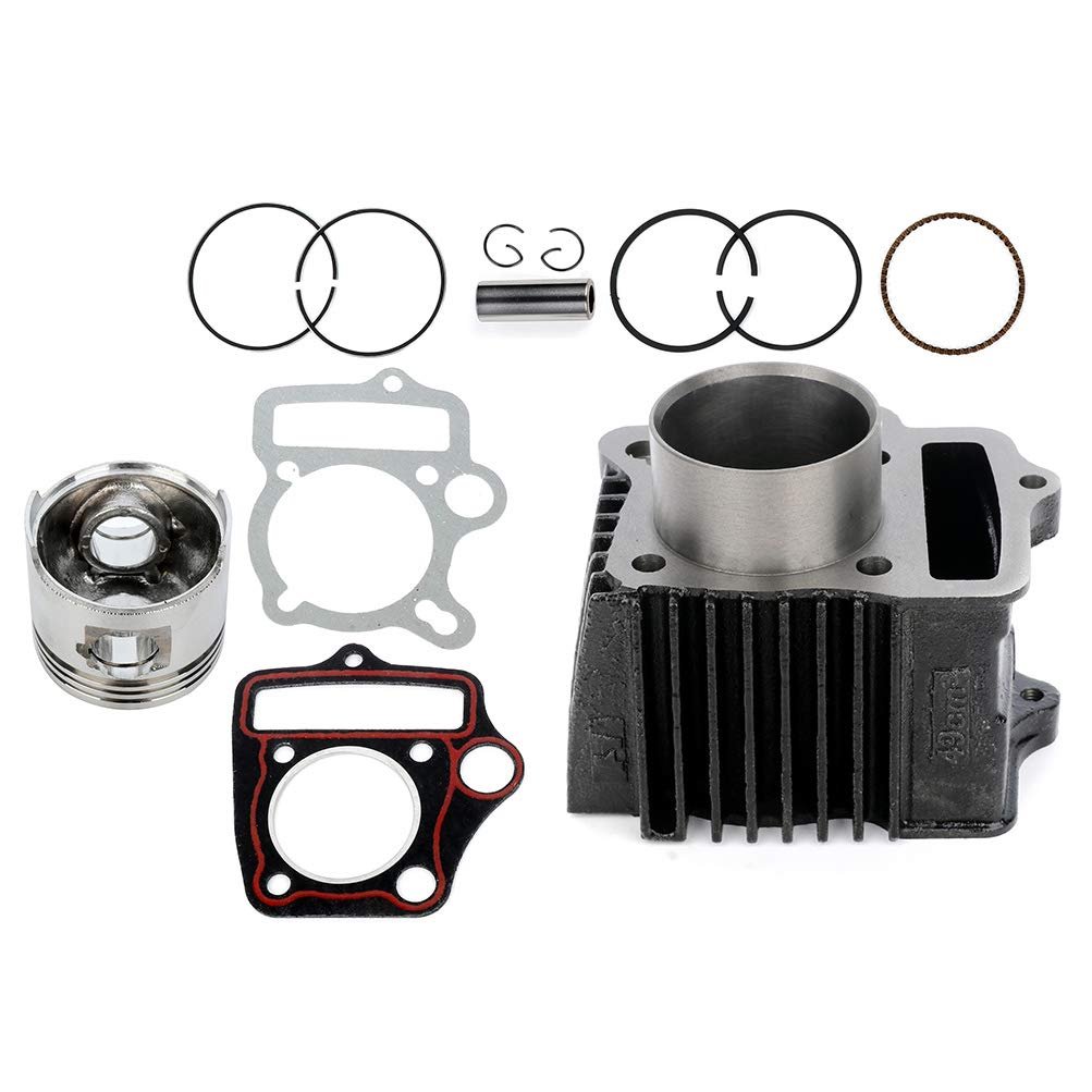 Adp05102da302s Cylinder Piston Gasket Top End Rebuild Kit Fit For 1971-1983 Honda C70 2004-2008 Crf70f 1969-1994 Ct70