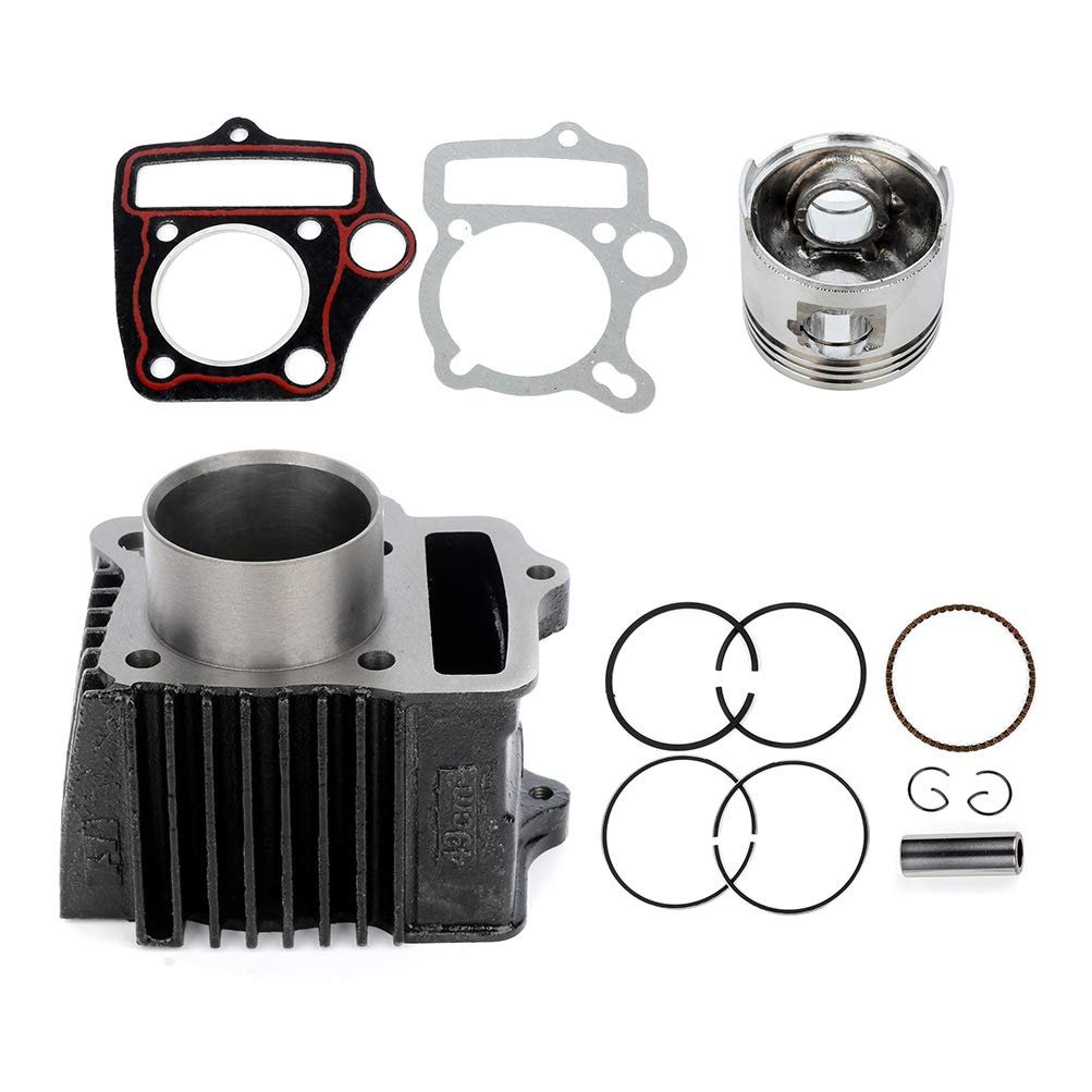 Adp05102da302s Cylinder Piston Gasket Top End Rebuild Kit Fit For 1971-1983 Honda C70 2004-2008 Crf70f 1969-1994 Ct70