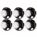 6 Pack T4 7 Neo Wedge 5050 Led Replacement Bulbs For Ac Climate Control Shifter And Radio Lights Green Fit 79607 Shj S01 