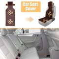 Wooden Beaded Seat Cover Massage Universal Car Cushion Brown